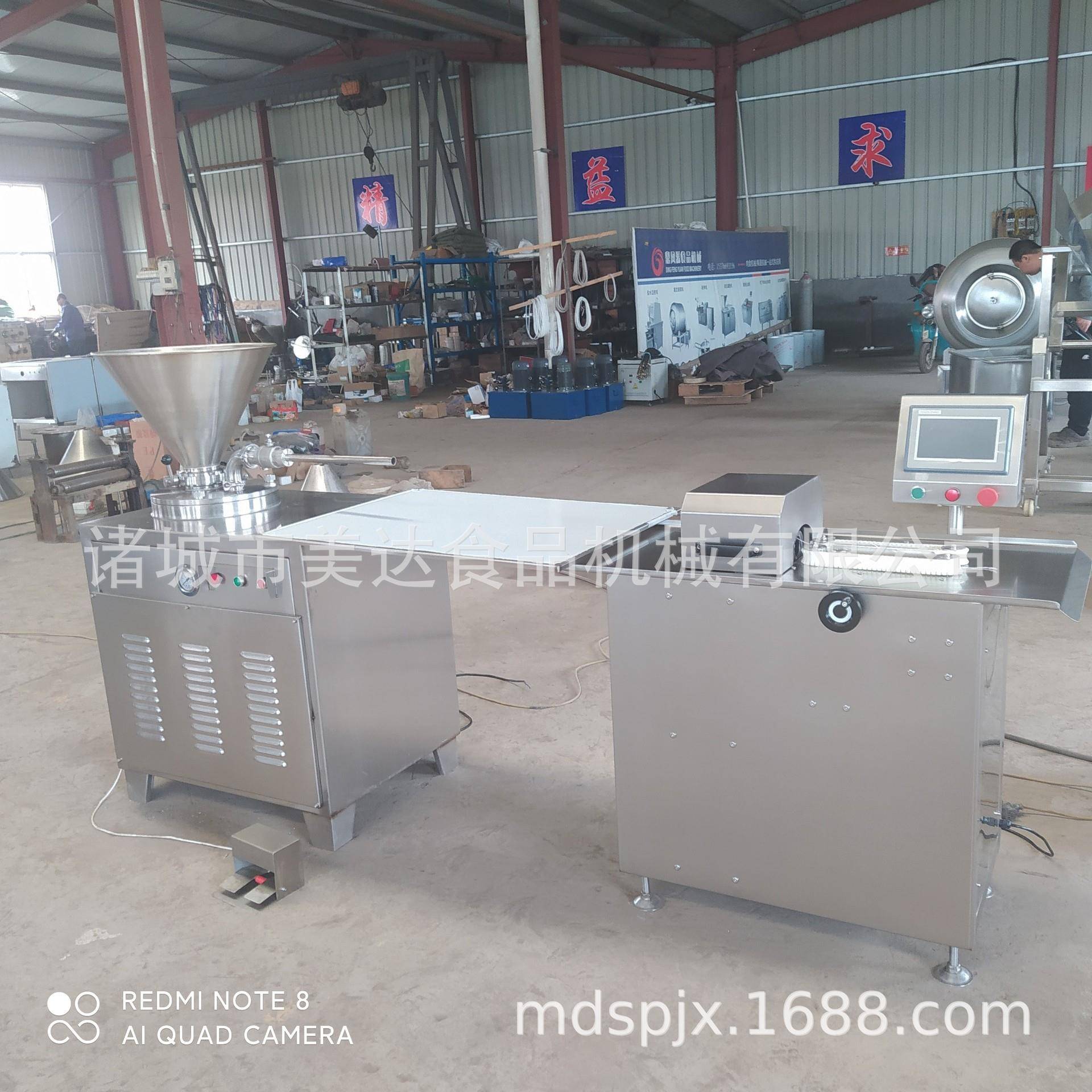 食品机械灌肠机液压自动灌肠设备肉片肉丝肠灌肠加工设备