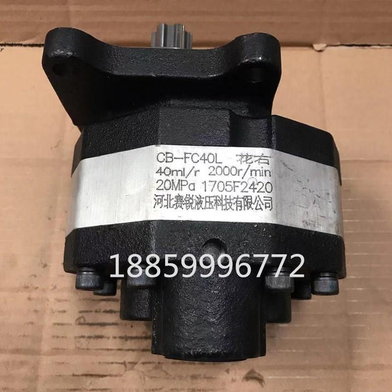 河北赛锐液压科技CB-FC10~CB-FC80花键平键左旋右旋泵车