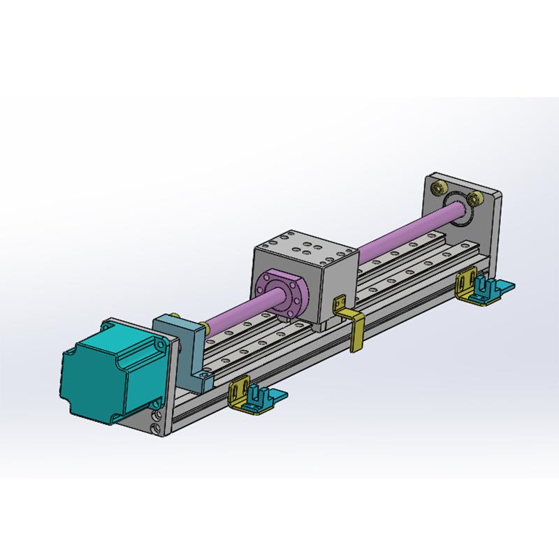 直线机械模组线性滑台60丝杆滑台直线电机模组直线模组铝型材