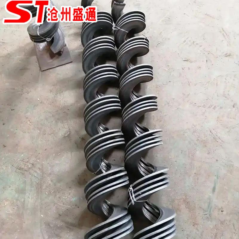螺旋叶片螺旋杆左旋右旋无轴螺旋叶片304316不锈钢绞龙叶片