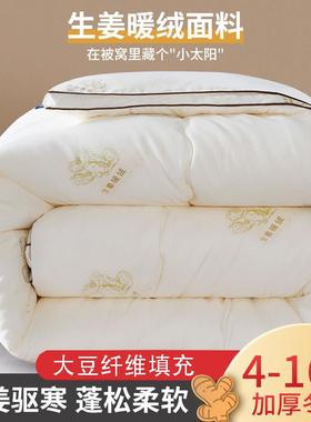 大豆纤维被子春秋被芯夏凉被空调被冬被加厚10斤棉被冬季单人宿舍