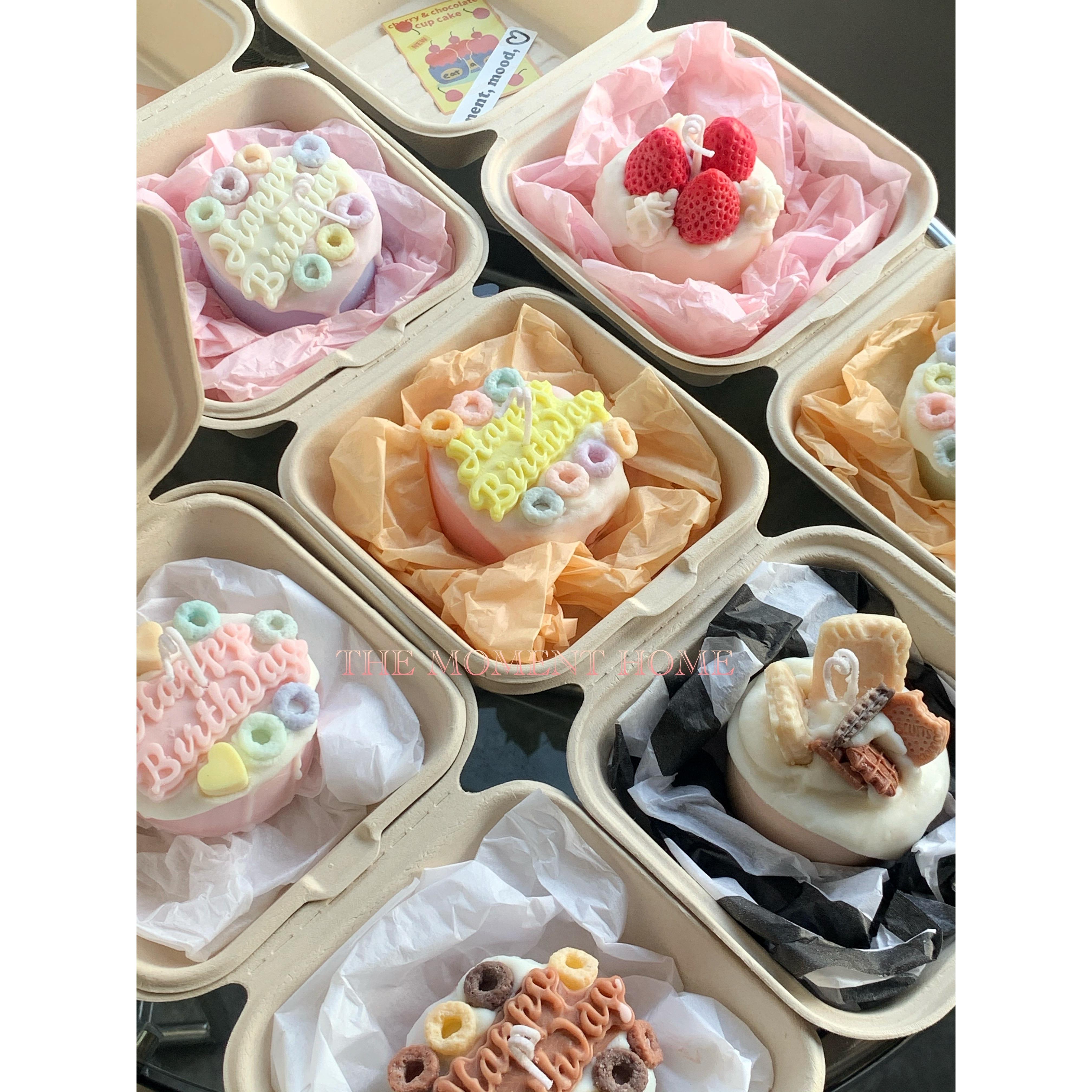 我才不想长大 THE MOMENT HOME蛋糕香薰蜡烛女友闺蜜生日礼物无烟