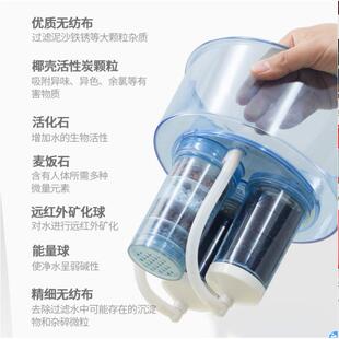 净饮机 七级过滤饮水机家用净水器直饮冰热一体机自来水过滤器台式
