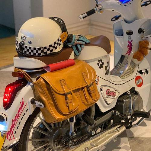 机车骑士包宗申yami改装电动车大容量防水侧包边包覆古护杠