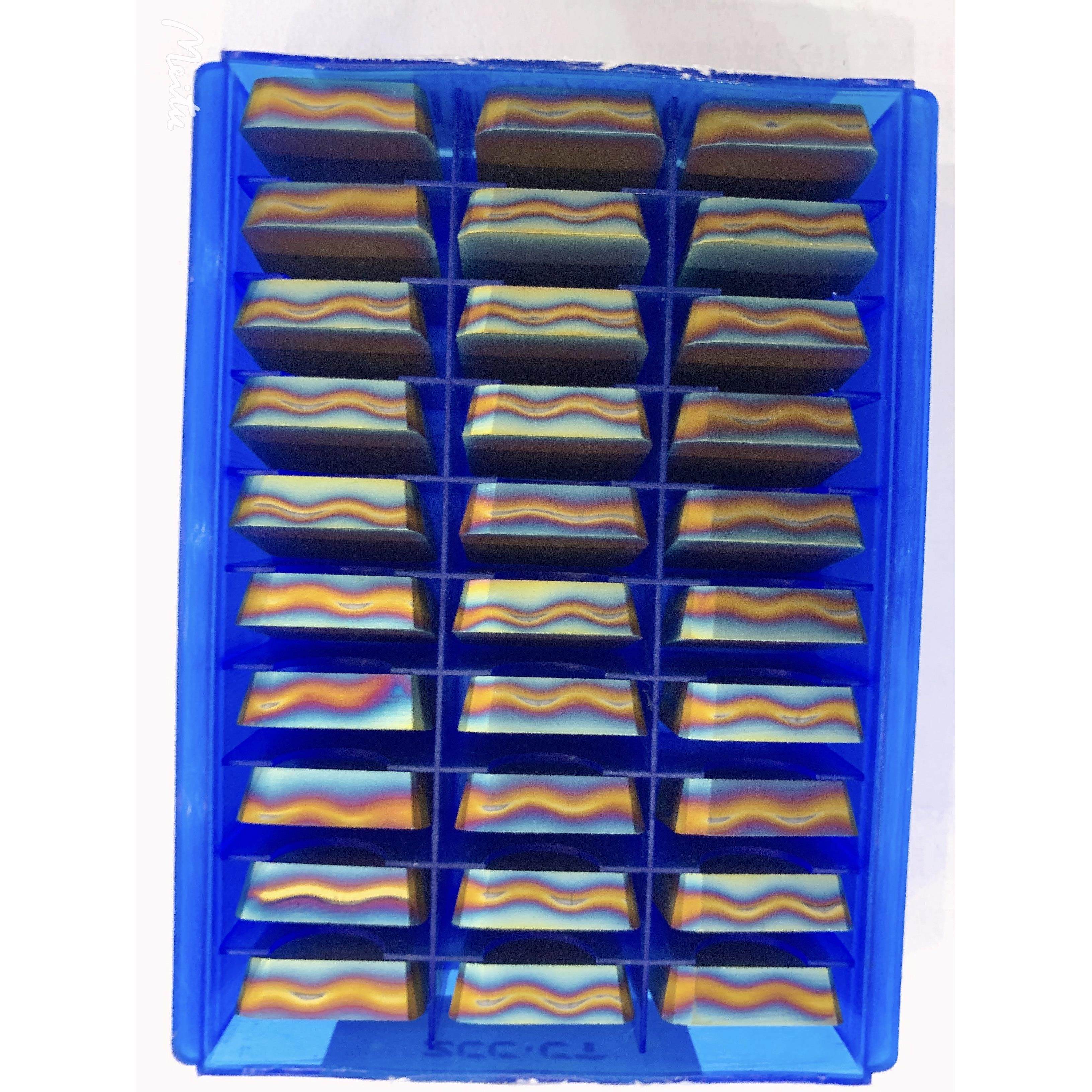 淬火钢 高硬钢专用七彩超硬四方铣刀片4160511纳米涂层刀片调制钢,五金/工具,面铣刀,淘宝优惠券,粉丝福利购,淘宝优惠卷