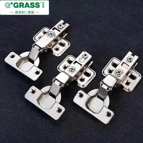 格拉斯GRASS整体橱柜衣柜门液压缓冲阻尼静音烟斗弹簧铰链铰链五