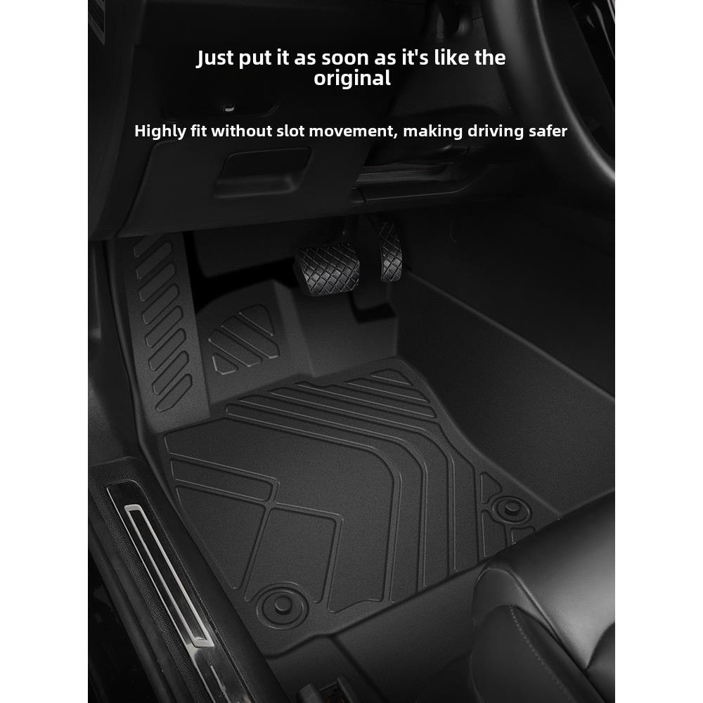 适用于启辰大v脚垫全包围爱豆版超混动启程vddi专用主驾驶脚垫tpe