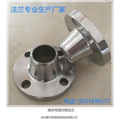 厂家供应不锈钢304带颈对焊法兰PN100(10.0MPa )WN-RF 凹凸面法兰
