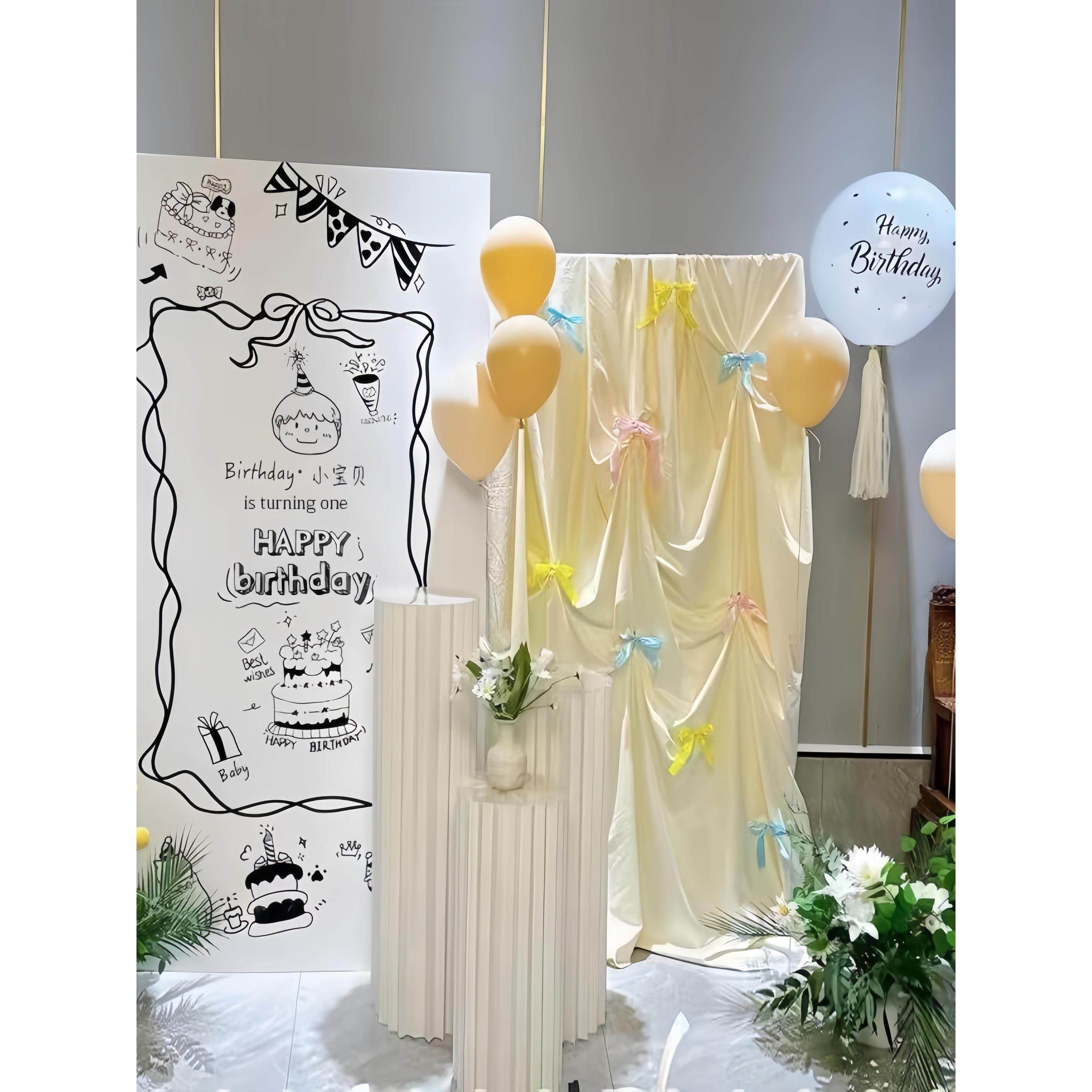 儿童生日派对手绘背景墙装饰男女宝宝ins风拍照氛围道具kt板布置,节庆用品/礼品,装扮布置套餐,淘宝优惠券,粉丝福利购,淘宝优惠卷