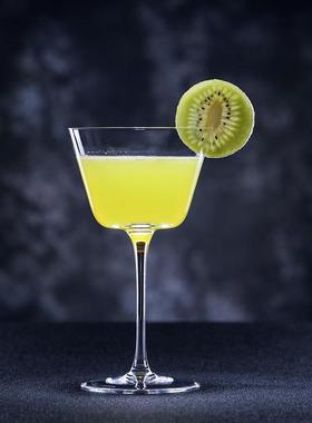 Odn07 Crison斯堪的纳维亚风格水晶玻璃纯色商业鸡尾酒杯高混合杯