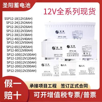 圣阳SP-系列蓄电池12V18AH 24AH 38AH 65AH 100AH 120AH 150AH200