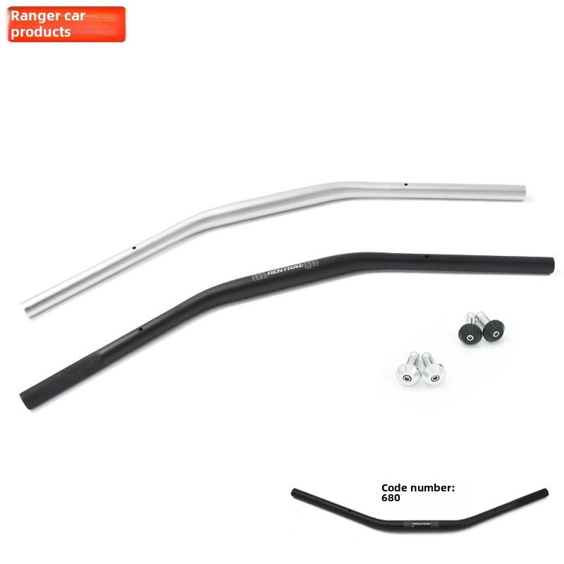 赛科龙RE3平把覆古摩托车改装无极300AC直把方向把28-22变径车把