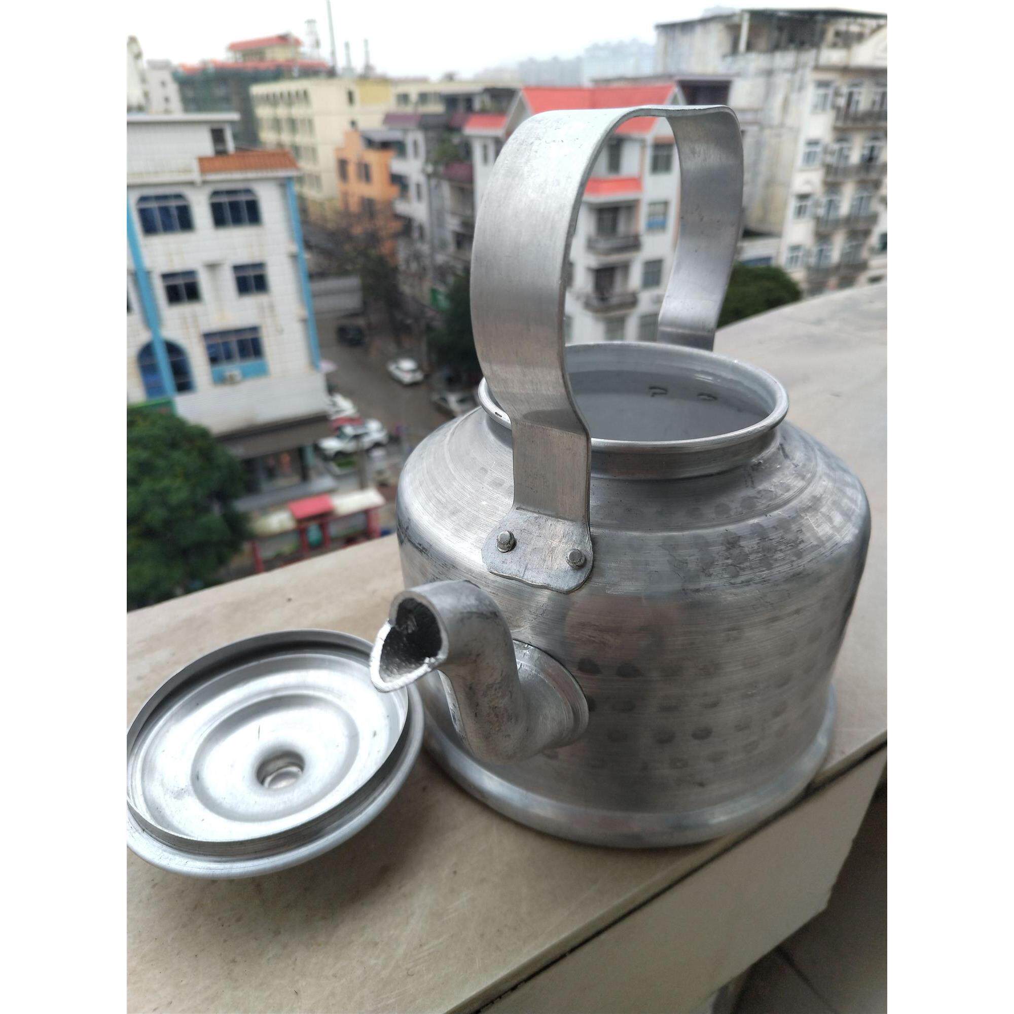 特厚铝水壶商用大容量烧水壶老式家用铝手工烧煤炉子燃气水壶