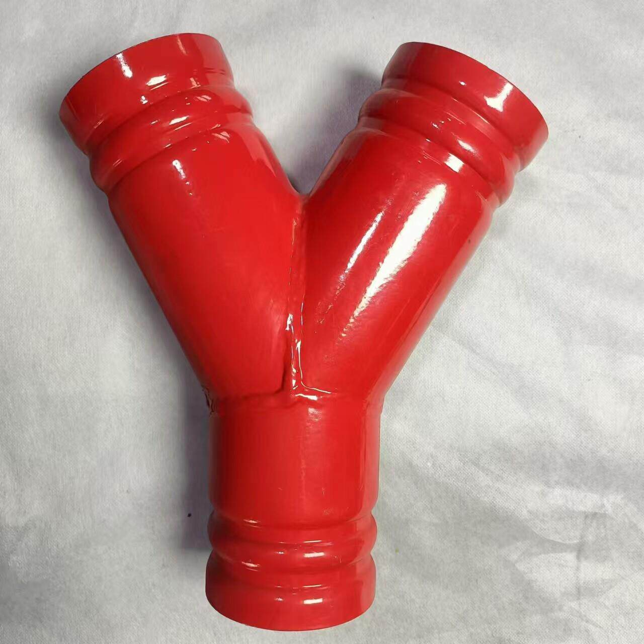 农业灌溉水带用三通加厚铁三通Y型变径等径三通一分2分水分气配件