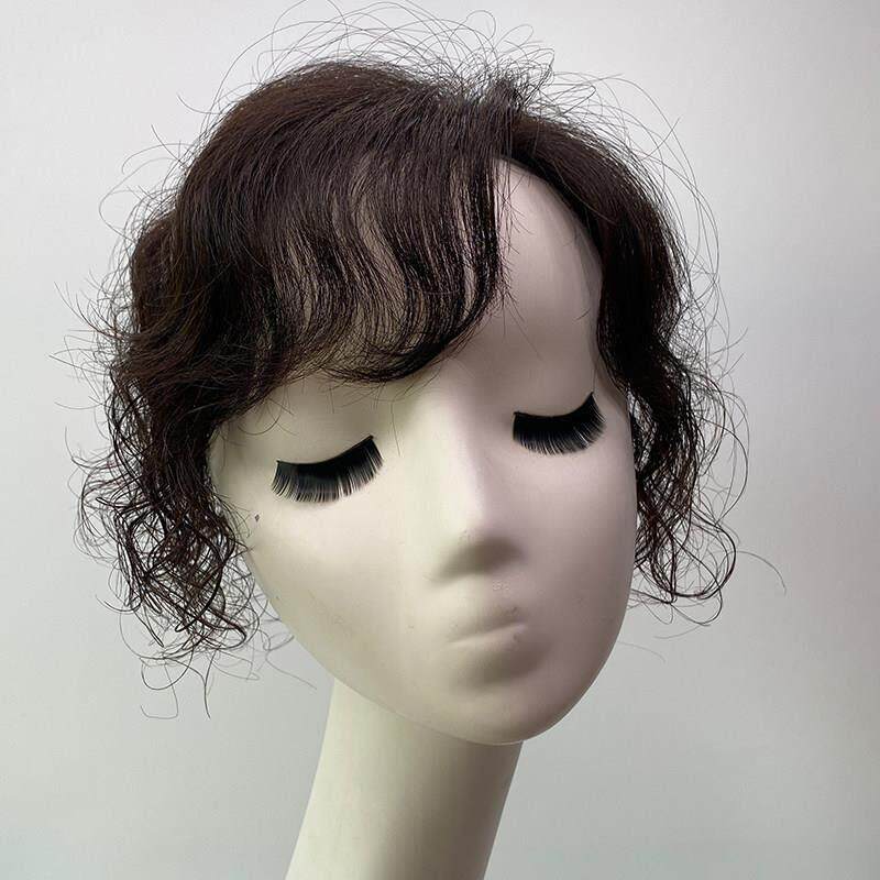 假发女卷发片隐形无痕大波浪卷发假发片头顶补发真发发片轻薄透气