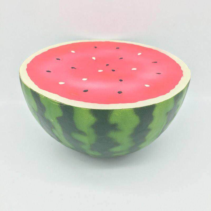 彷真水果西瓜模型 假西瓜片假水果蔬菜套装摄影 装饰早教画室道具
