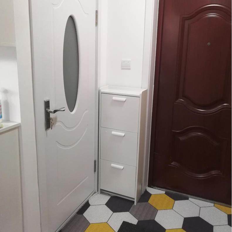 家用门口超薄极窄鞋柜17cm翻斗小型迷你多功能收纳简约现代窄鞋架