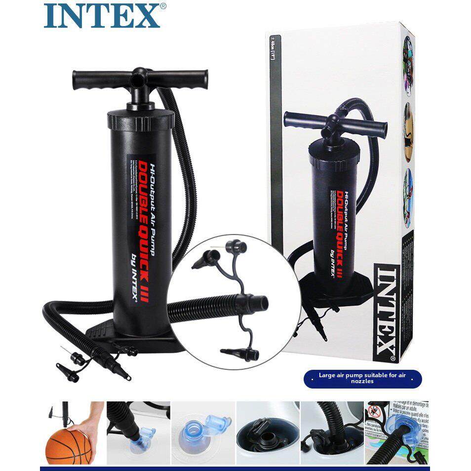 正品Intex-68615大型手动气泵,手动气泵,可充电和泵,充气篮球