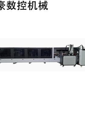 HM-497ZX-PURS（镭射款）高速全自动封边钻孔一体机