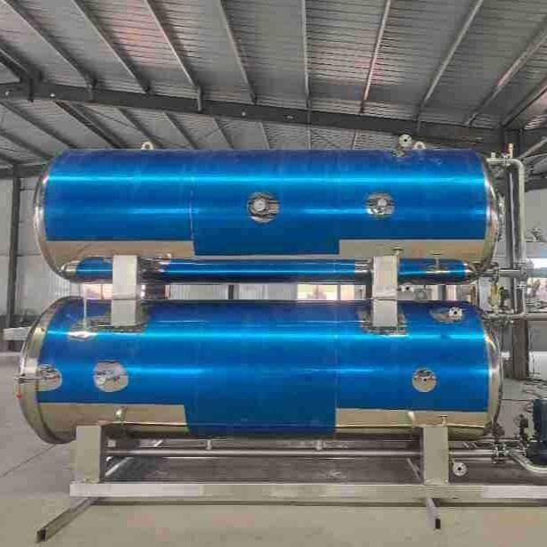 鱼罐头双层水浴灭菌釜肉制品包装袋食品杀菌锅八宝粥杀菌锅设备