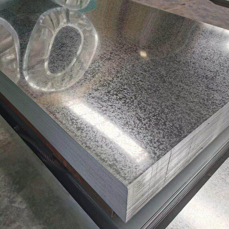 镀锌板白铁皮0.3mm-4mm厚加工折弯开孔零切攀钢锌层有花无花