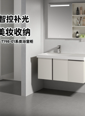 惠达卫浴新款上市其他轻奢浴室柜卫生间美妆收纳浴室柜组合T19801