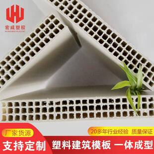塑胶厂家供应现货工地浇筑水泥建筑模板聚丙烯中空建材