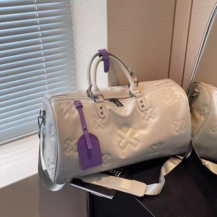 日本FUNH手提包旅游包身包女高级感防水行李包干湿分离时尚单肩包