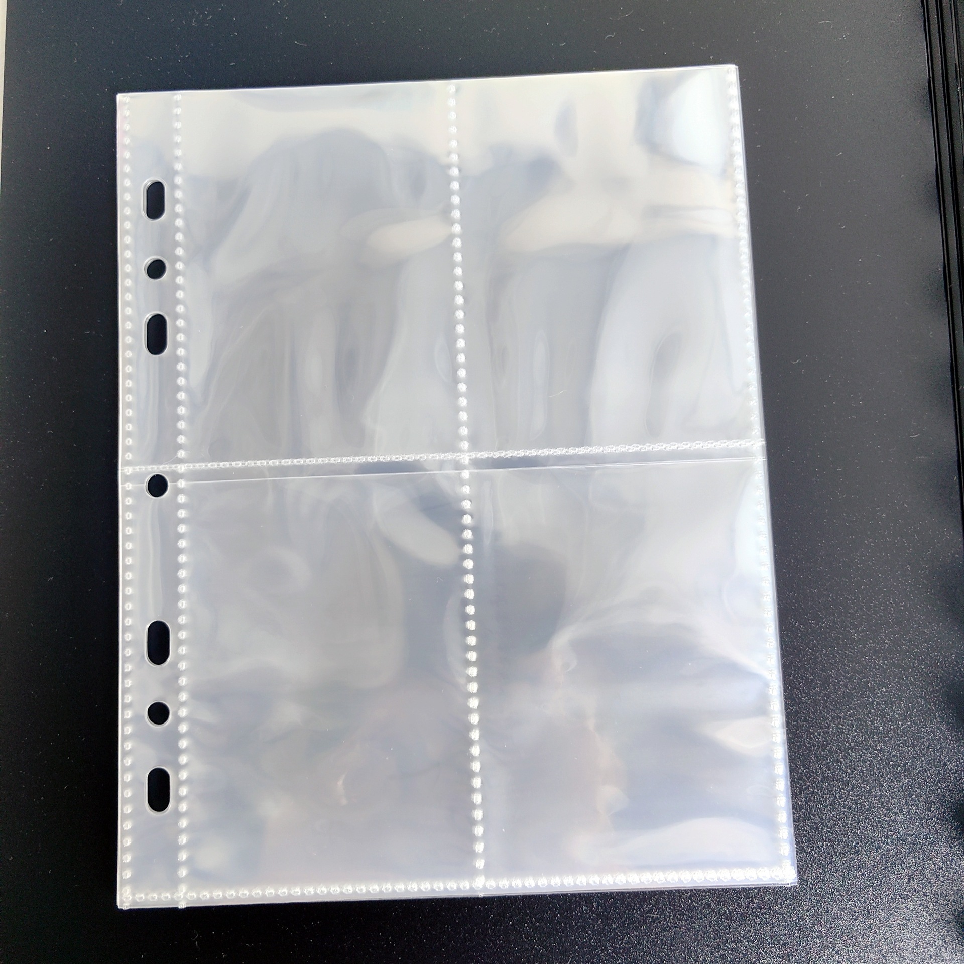 大A5明信片收纳卡册7孔3寸6寸相册替芯爱豆高颜值活页内页拍立得