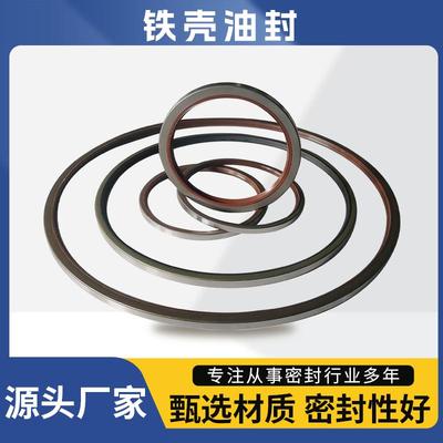 大型铁壳油封不锈钢密封叠环水泵轴承密封环耐高温密封圈配件