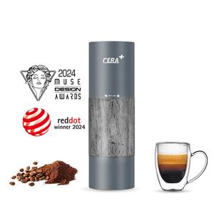 CERA香之君意式小型咖啡豆研磨机咖啡研磨器电动磨豆机家用便携