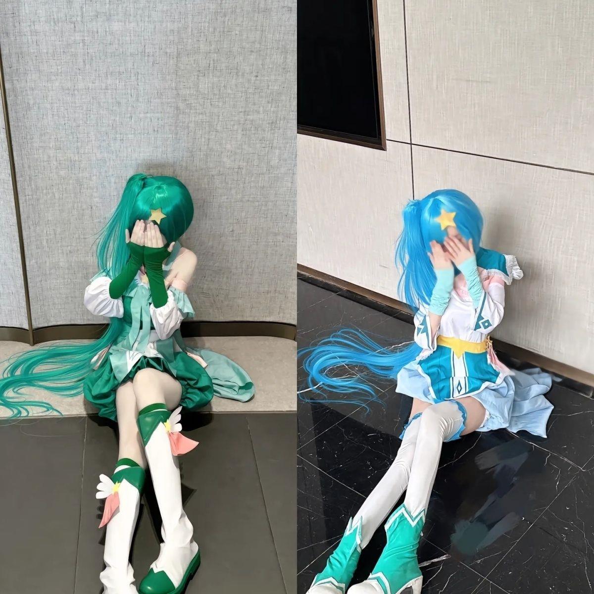 贝贝cos服成人巴啦啦小魔