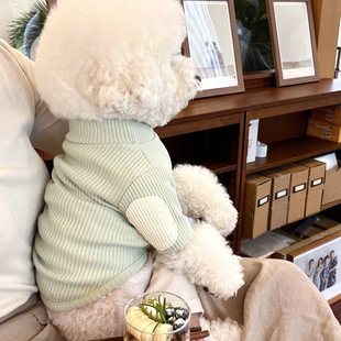 比心宠物打底衫狗狗衣服秋季泰迪比熊约克夏博美小猫猫咪秋冬装
