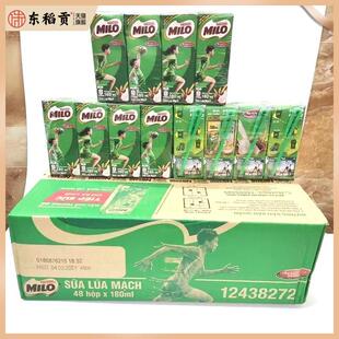越南NESTLE美禄Milo可可味饮料48瓶x180ml巧克力奶风味东南亚特产
