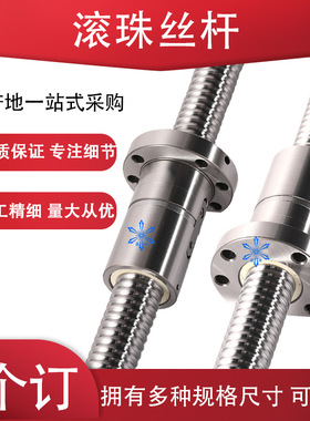 FDI FDC FDW1605 2005 2006 2505 2506 2510 2805 2806滚珠丝杆