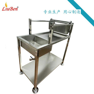 商用手动甜甜圈面包淋奶油撒糖机手摇蛋糕上色装 饰裱花机