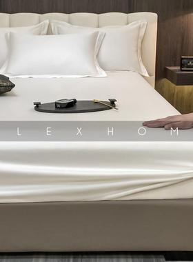 ALEX高端140S全棉贡缎加高床笠单件床罩新疆长绒棉床单床垫保护罩