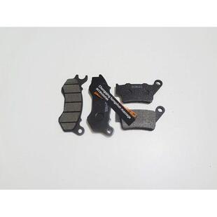 适用钱江MT150踏板摩托车QJ150T-M CBS版前后刹车片 刹车皮制动片