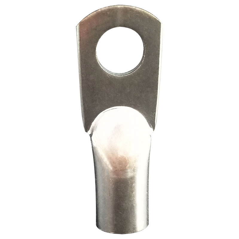 JG25平方8-10船用管压铜鼻子电缆铜接头压接线端子短线耳国标镀锡