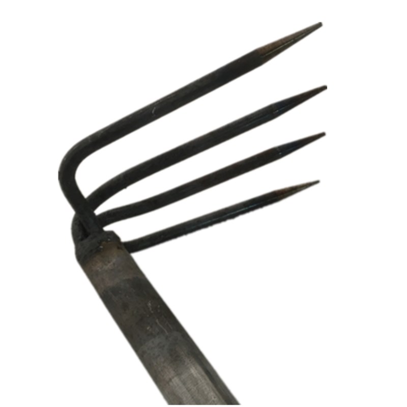 3 4齿 耙子钉耙农具小铁耙农用耙泥耙松土翻土耙钊子三齿四齿抓钩