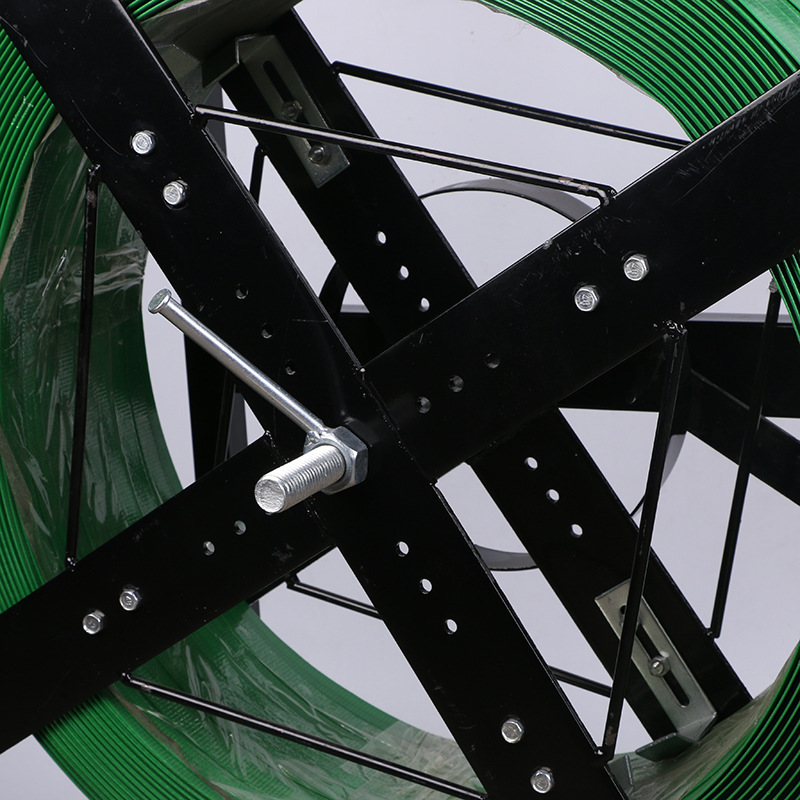 塑钢打包带小推车带盘车圆盘塑钢带打包机盘车PP打包带支架子小车