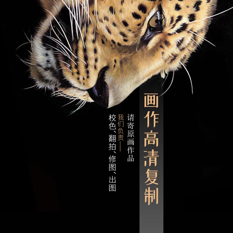 油画水彩国画素描翻拍相片复制艺术微喷高清打印喷绘挂画装饰画