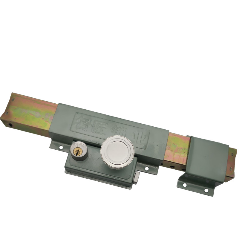 宇立212型 大铁门双扇门齿条锁/电焊大门整体插锁/方钢齿条门锁