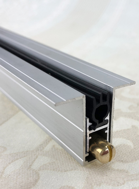 木门隔音密封条门缝防风静音条门底铝合金 门封条防尘条T型密封条