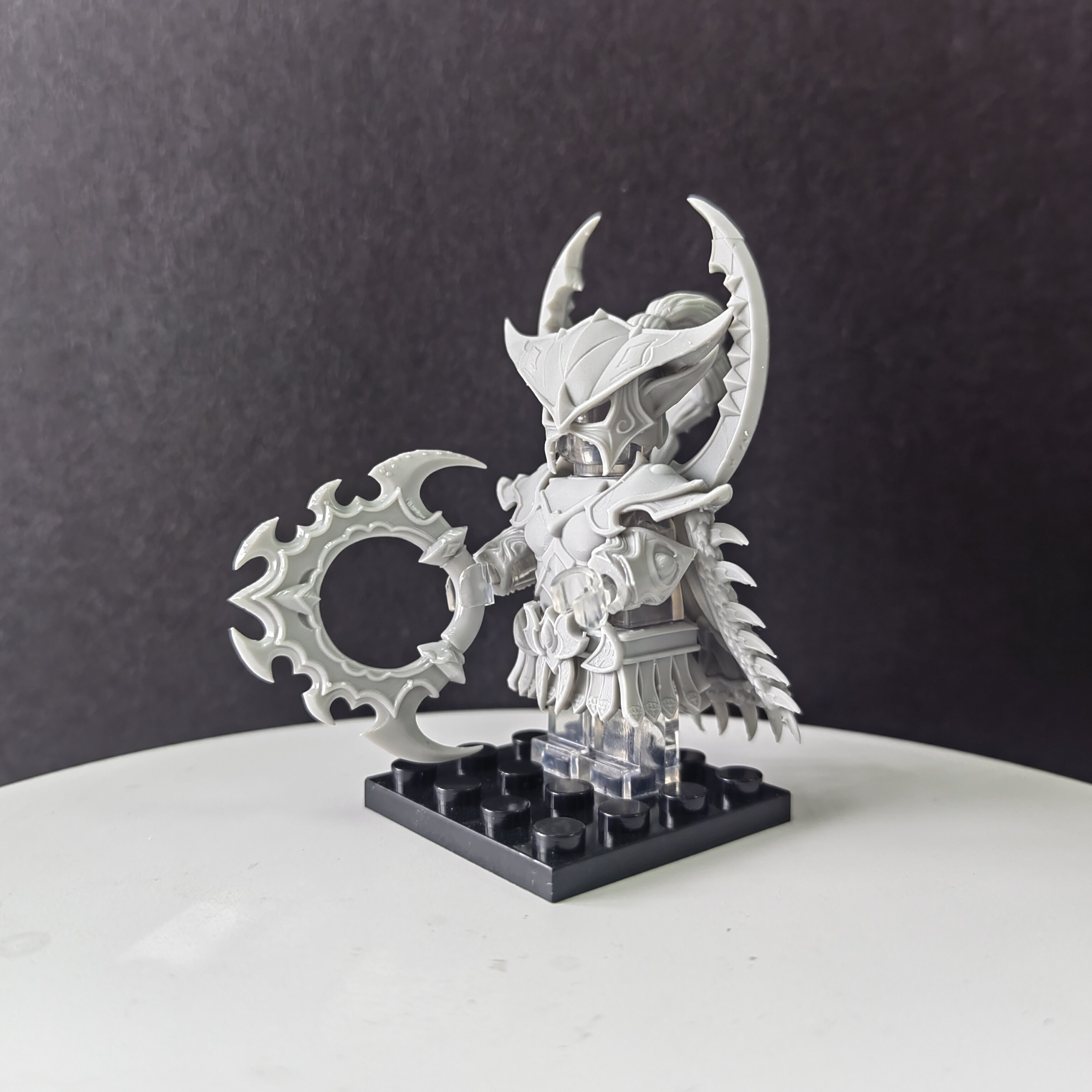 玛维影歌•魔兽世界 |第三方小人仔穿戴装备原色白模|模型手办
