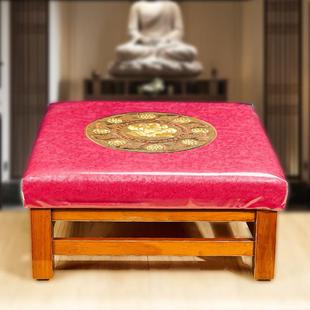 实木拜垫拜佛垫家居跪垫礼佛拜寺庙道家磕头磕拜家用佛堂上香跪凳