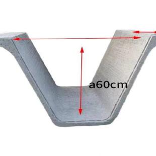 预制水泥排水沟盖板模具混凝土边沟U型渠道急流槽模板矩形槽模型