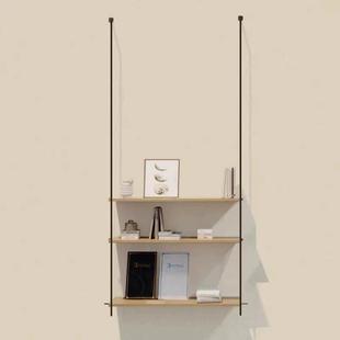 极简吊架置物架悬挂展示架隔板吊柜吊顶书架墙上壁挂架创意装饰架