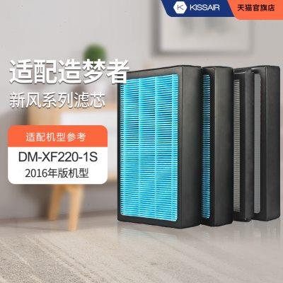 适配造梦者客厅新风壁挂机DM-XF220-1S过滤网（2016版）滤芯套装