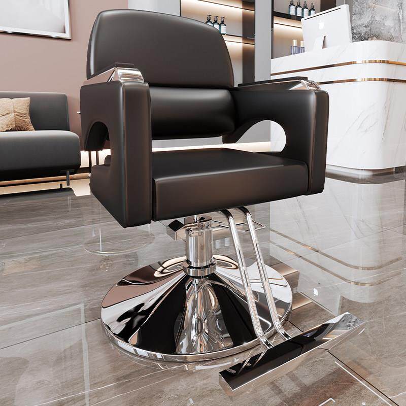 理发店椅子美发凳子发廊专用升降可放倒剪发美容时尚网红烫染座椅